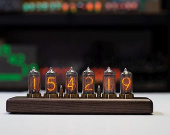 Nixie Tube Clock IN8-2 of the USSR production on 6 lamp