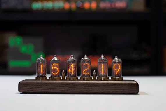 1pz IN-8-2 / IN-8 Nixie Tube Per Orologio 100% Testato