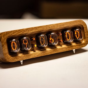Nixie Tube Clock IN12  with RGB backlight