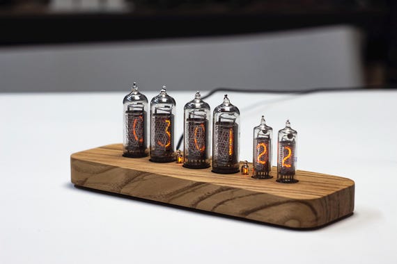 ソ連製の6灯式ニキシー管時計IN14とIN16 - Etsy 日本