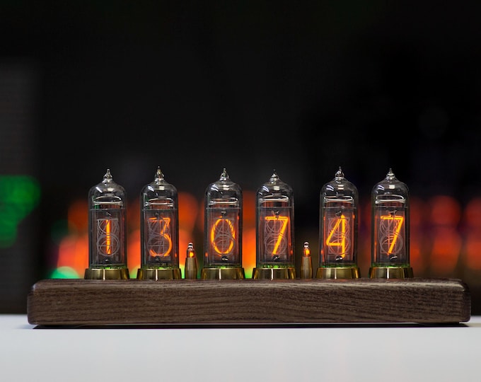 Nixie Tube Clock IN14 of the USSR production on 6 lamp