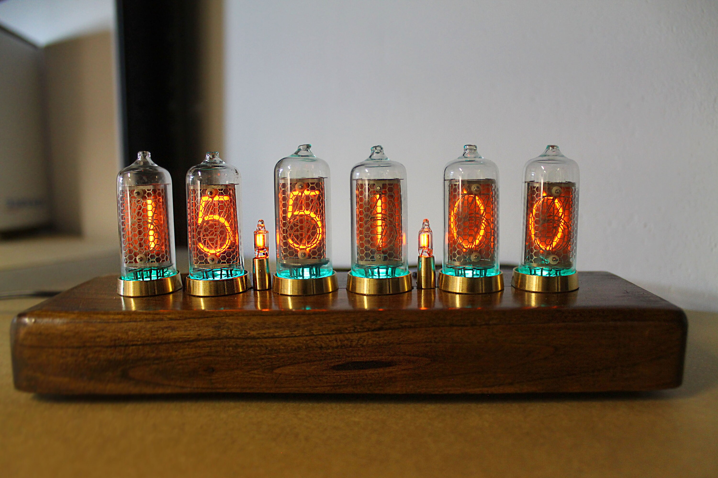 Nixie Tube Clock IN82 of the USSR Production on 6 Lamp Etsy