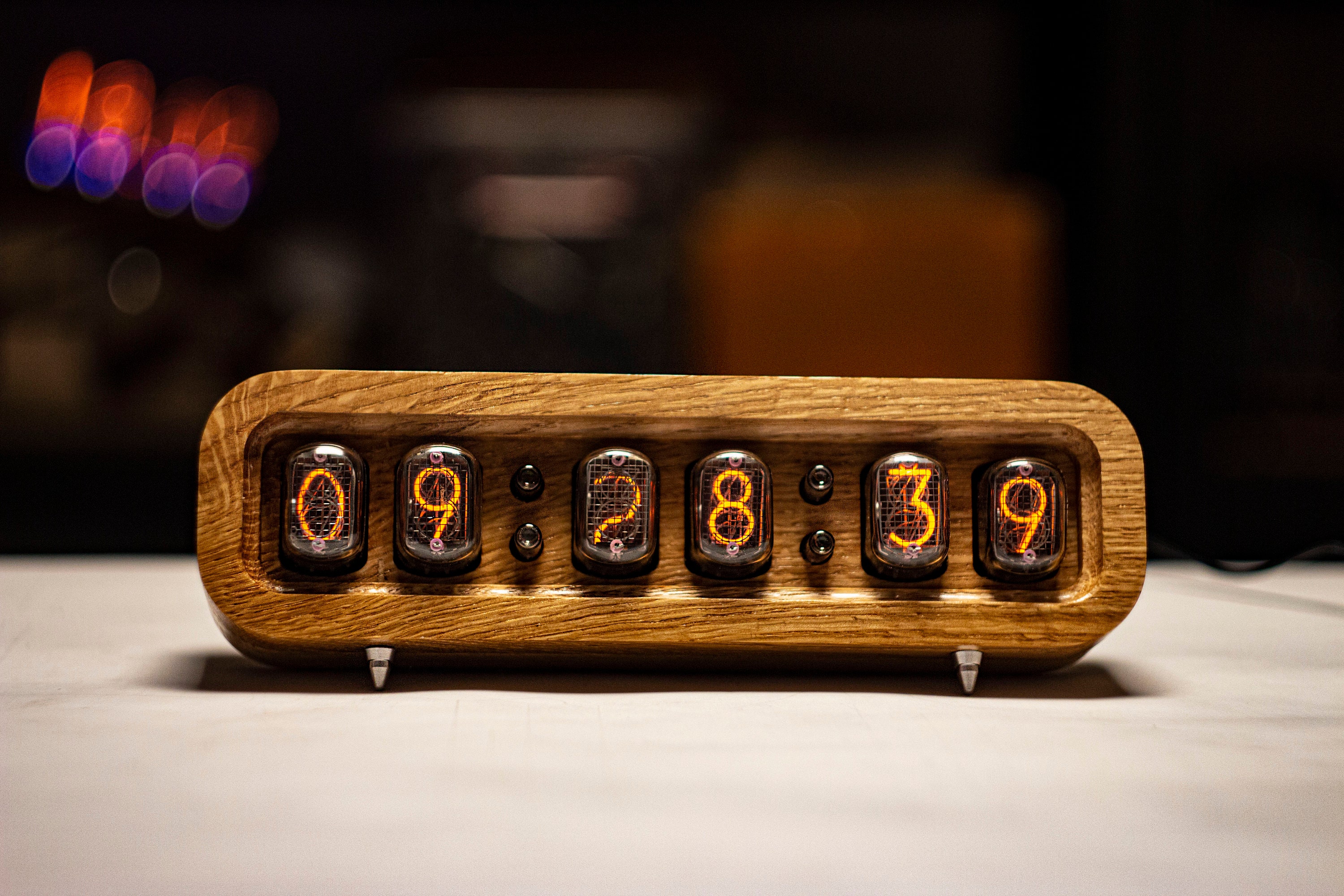 Nixie Tube Clock IN12 With RGB Backlight - Etsy