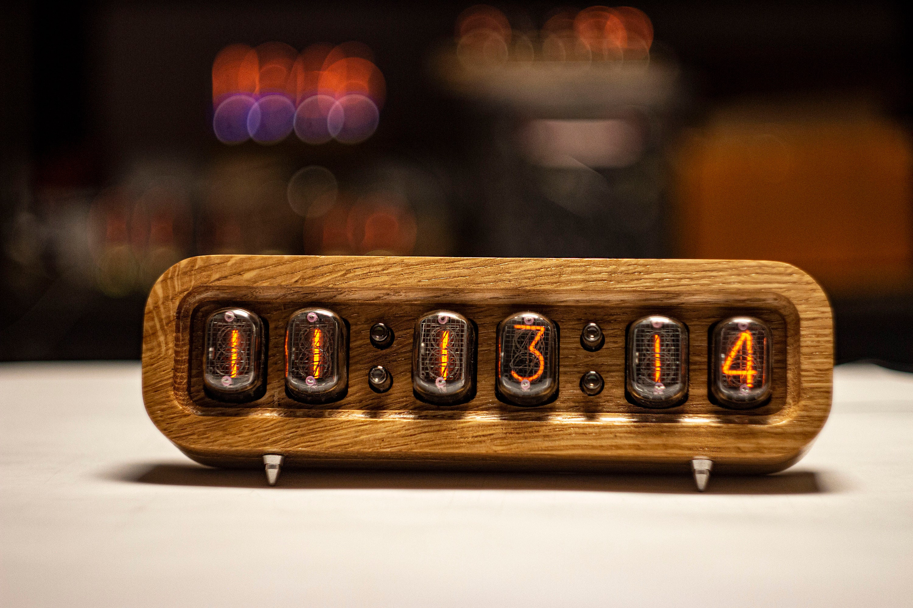 Nixie Tube Clock IN12 With RGB Backlight - Etsy