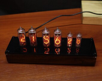 ニキシー管時計 IN14 と IN16 を 6 つのランプに接続 - Etsy 日本