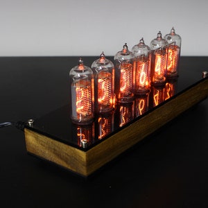 Nixie Tube Clock IN14 of the USSR production on 6 lamp