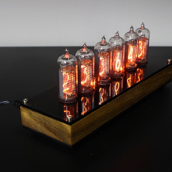 Nixie Tube Clock IN14 of the USSR production on 6 lamp
