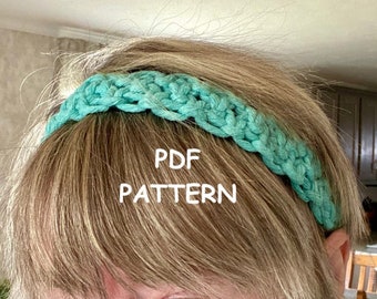 PATTERN - Boho Macrame Head Band