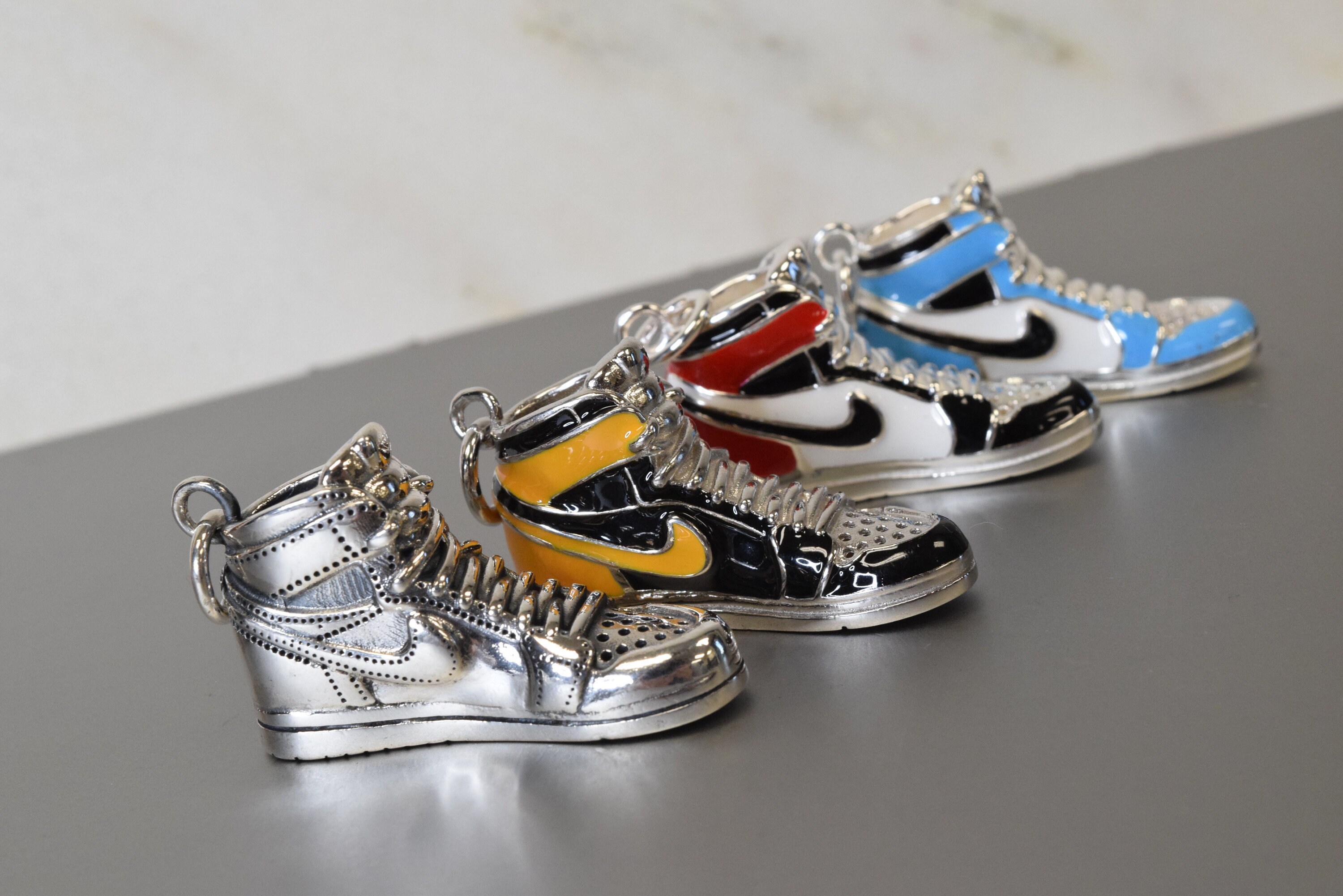 nike silver boots