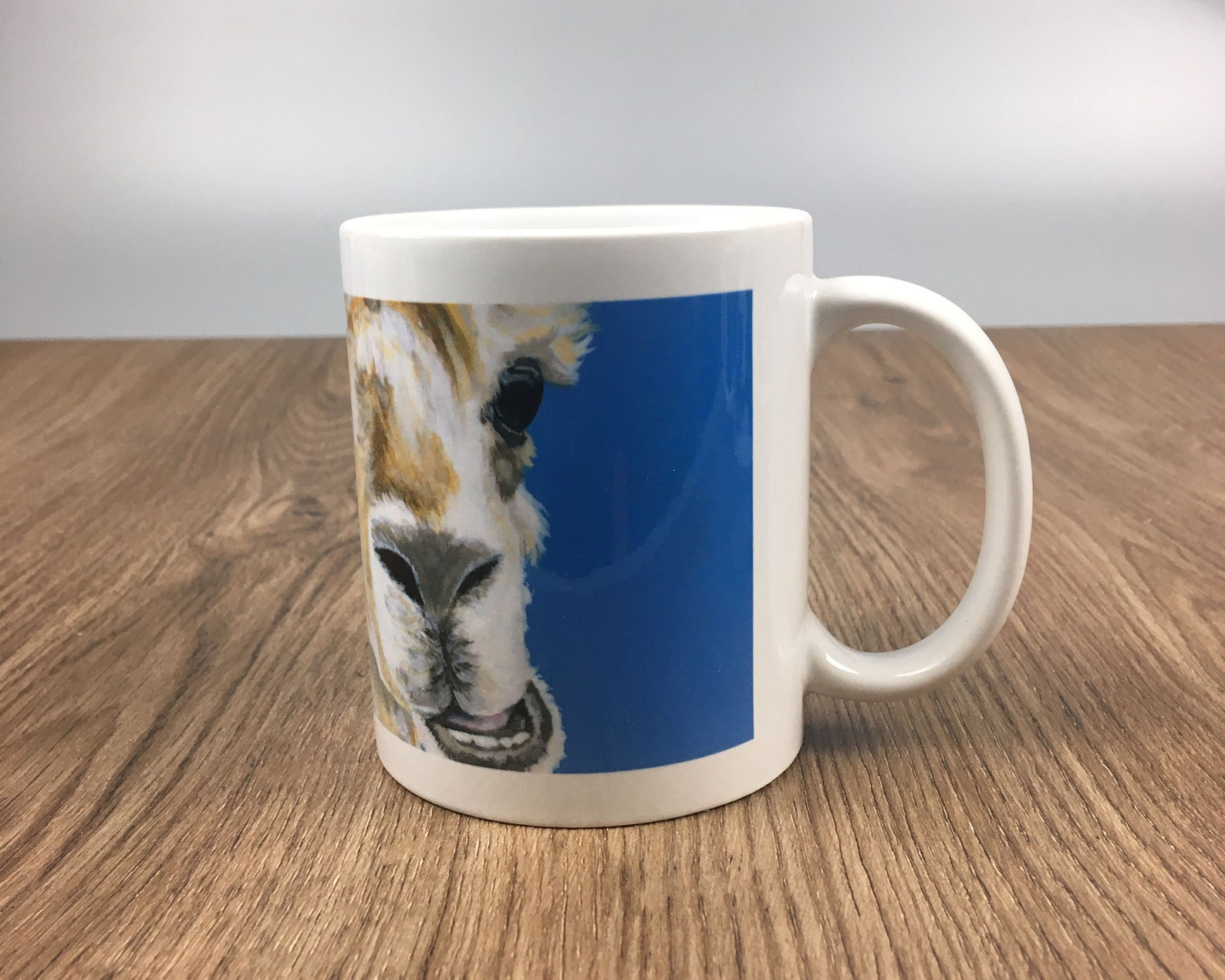 Mug Alpaca Mug Cute Mug Animal Mug Ceramic Mug Fun Mug Etsy