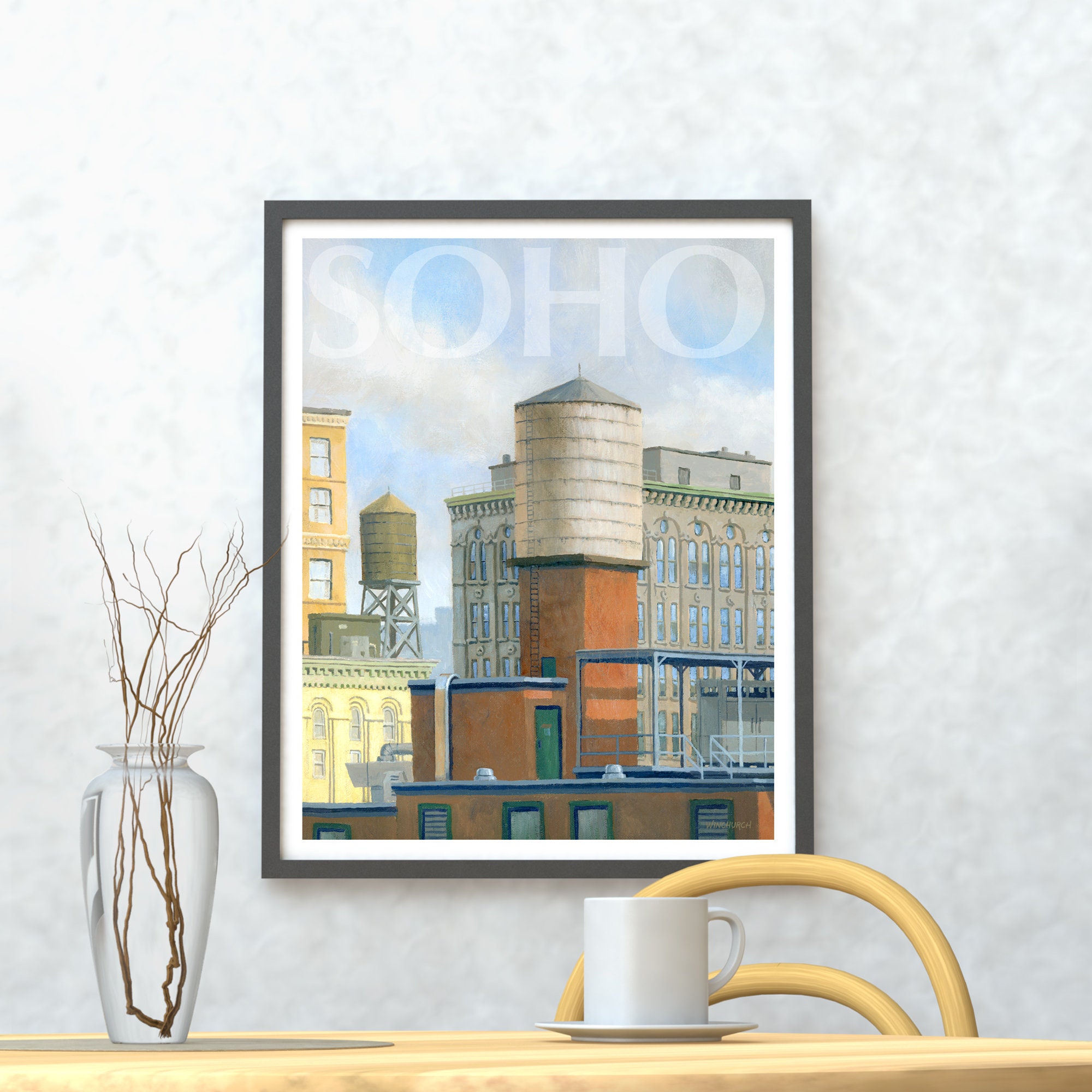 Nyc Water - Tower Etsy