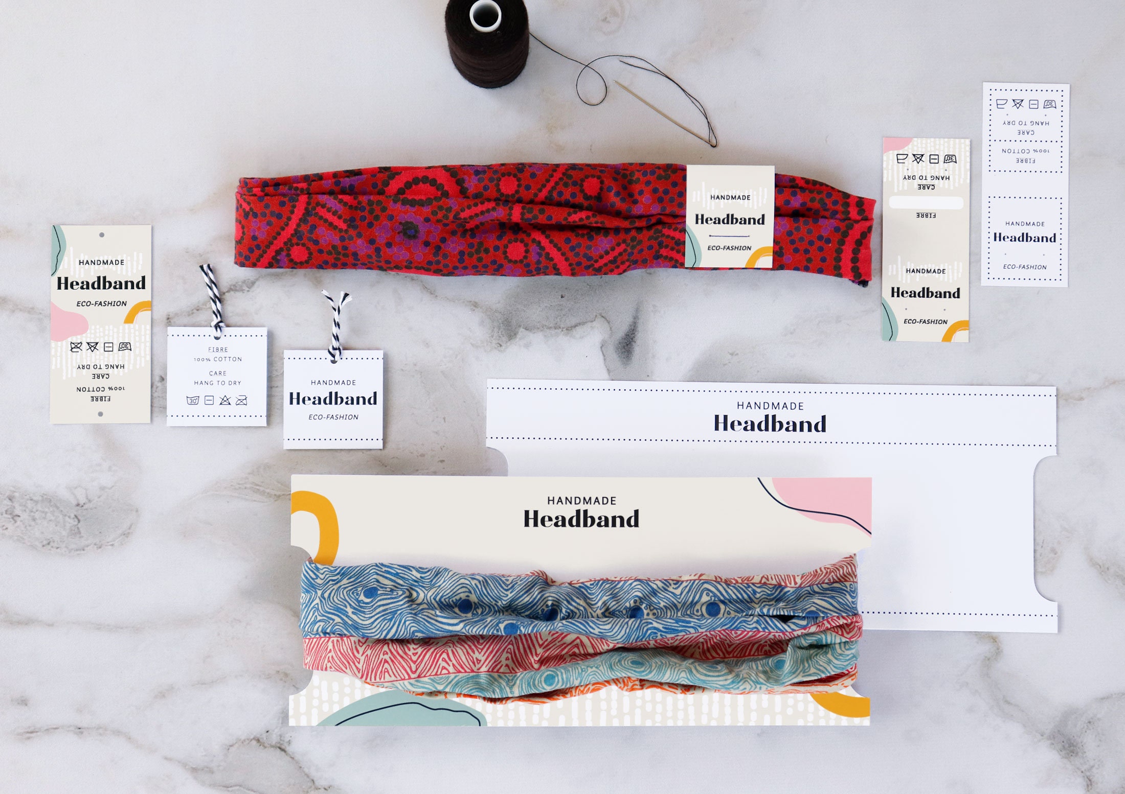Printable HEADBAND Tags and Labels Downloadable PDF. DIY Etsy Australia