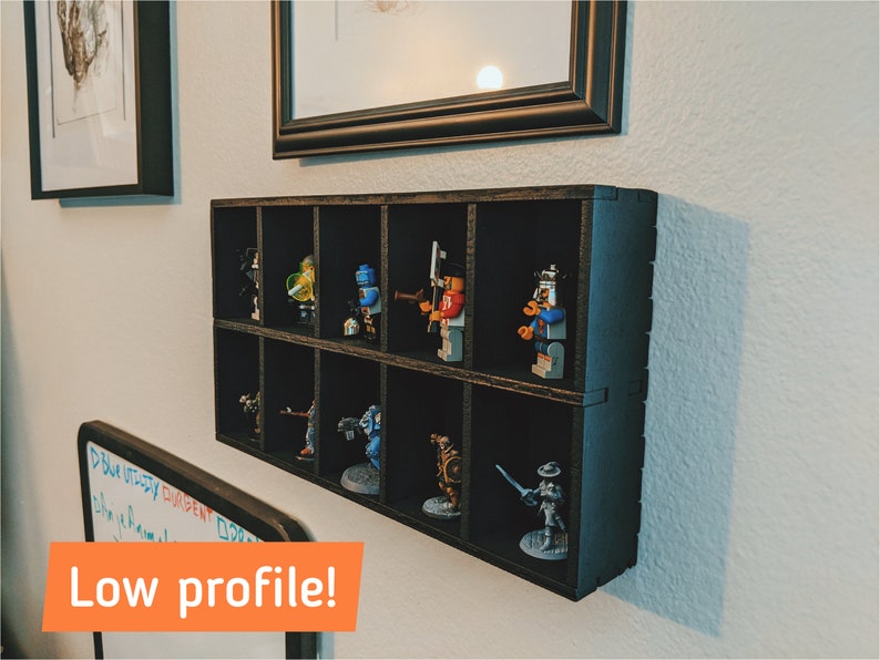 Miniature Display Case_ShadowBox_ Minifigs DnD Etsy