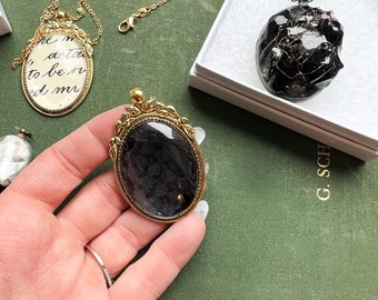 Upcycled Suit Fabric Jewelry. - Phantom