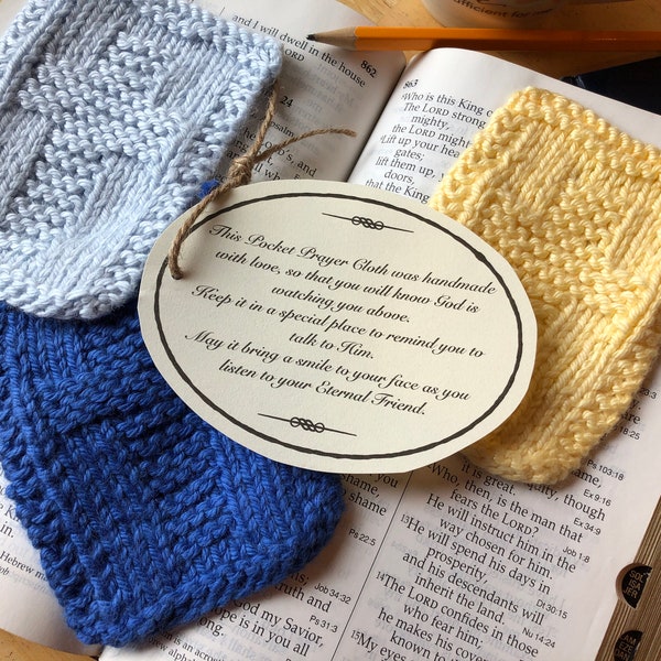 Pocket Prayer Cloth Knitting Pattern