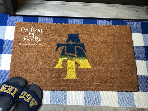 Hbcu Doormat Aggies Home Decor Ayantee Front Porch - Aggie Home Decor Hbcu Doormat Aggies Home Decor Ayantee Front Porch - Aggie Home Decor