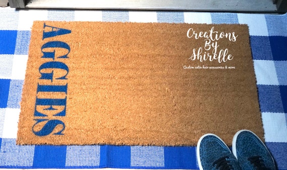 Hbcu Doormat Aggies Home Decor Ayantee Front Porch - Aggie Home Decor Hbcu Doormat Aggies Home Decor Ayantee Front Porch - Aggie Home Decor