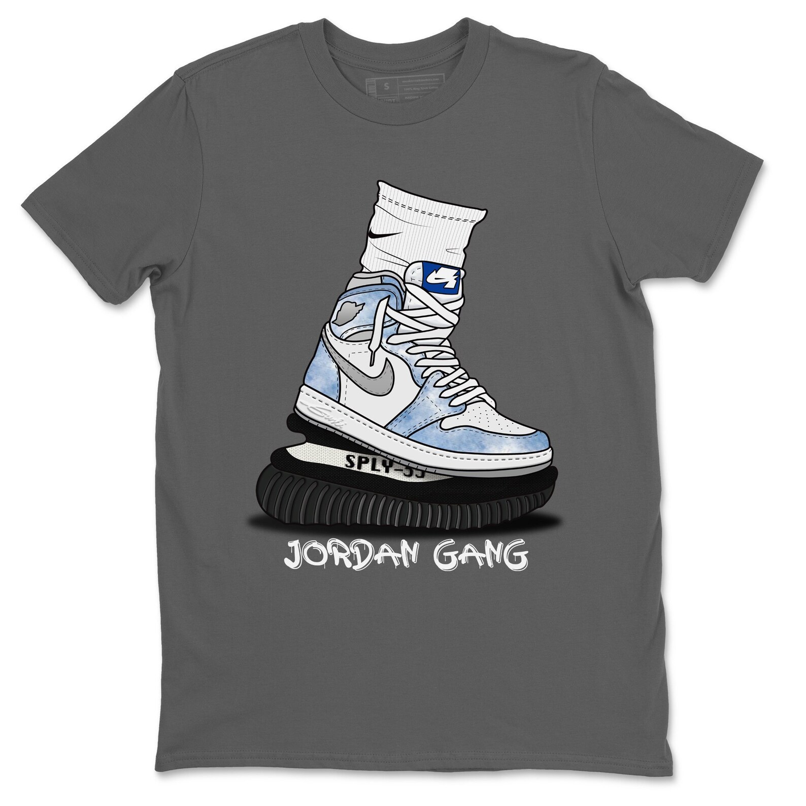 Air Jordan 1 Hyper Royal Sneaker Shirts And Sneaker Matching | Etsy
