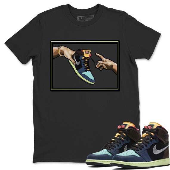 Air Jordan 1 Retro High Og Bio Hack Sneaker Matching Tees And Etsy