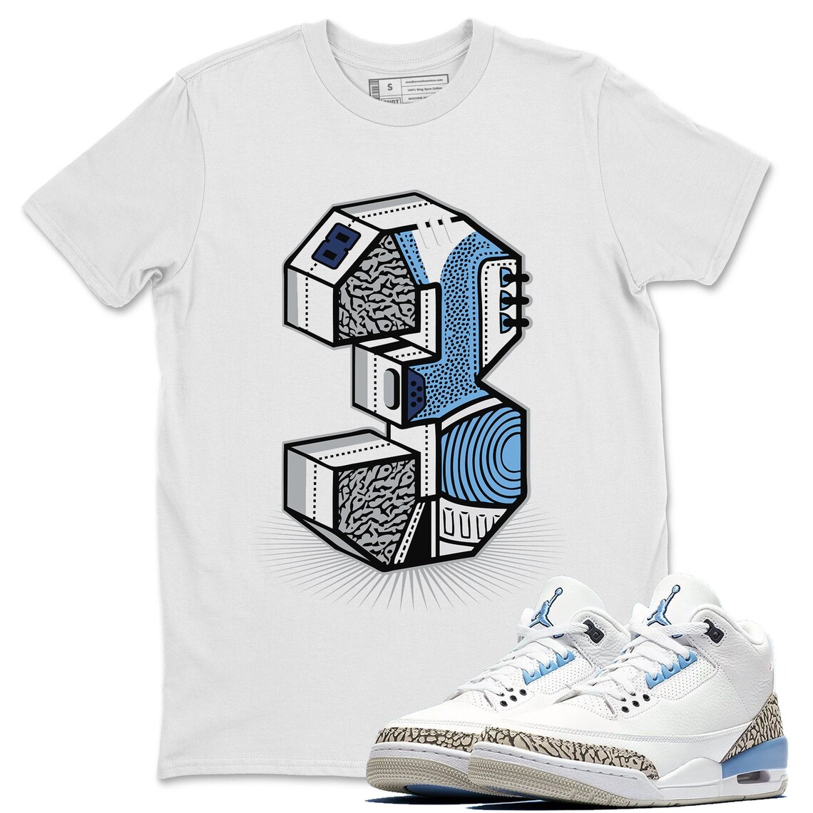 air jordan 3 shirt