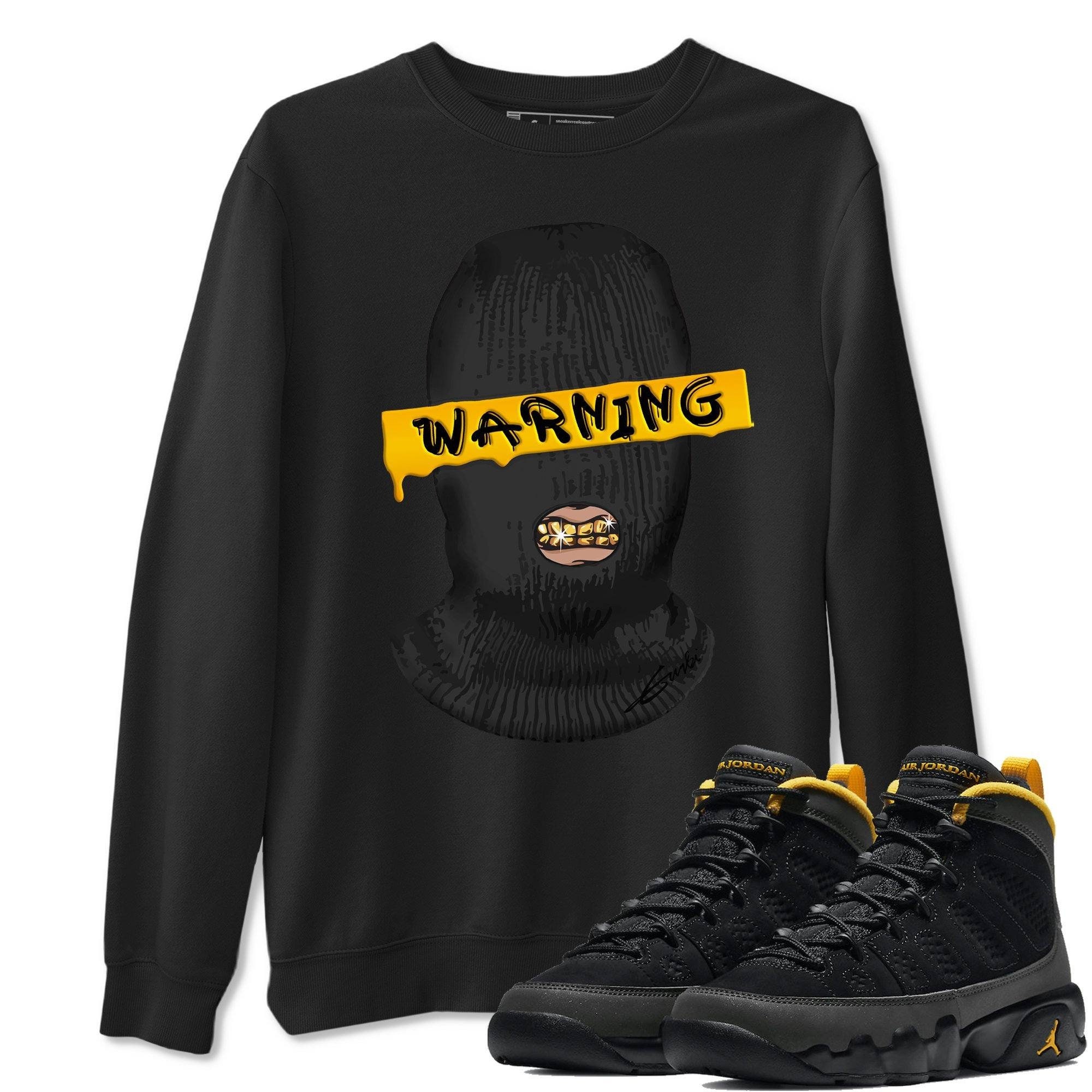 retro 9 university gold shirt