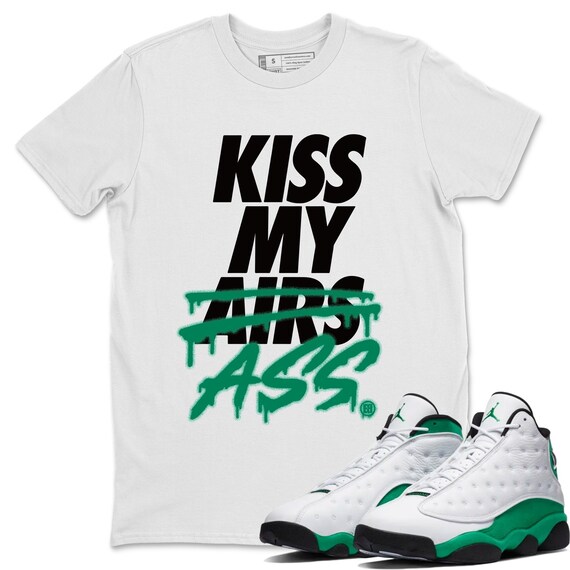 jordan 13 lucky green t shirt