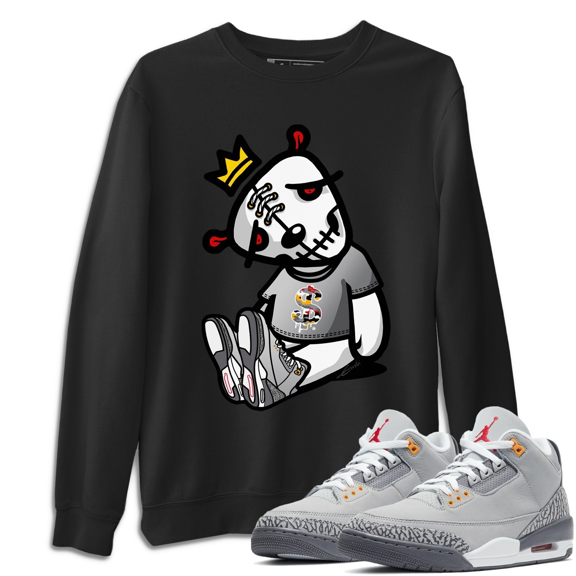 Air Jordan 3 Cool Grey Sneaker Shirts And Sneaker Matching | Etsy