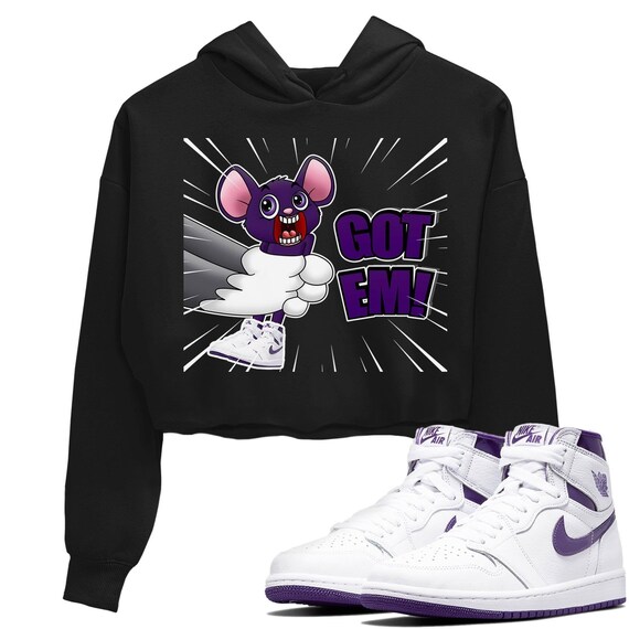 Air Jordan 1 Women's Court Purple Sneaker Shirts And | Etsy