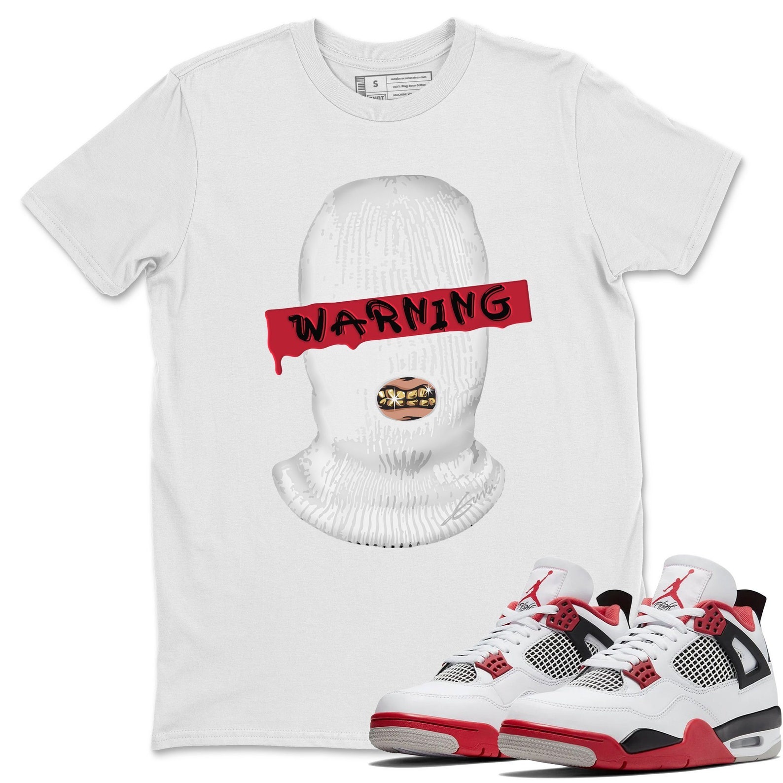 retro 4 fire red clothing