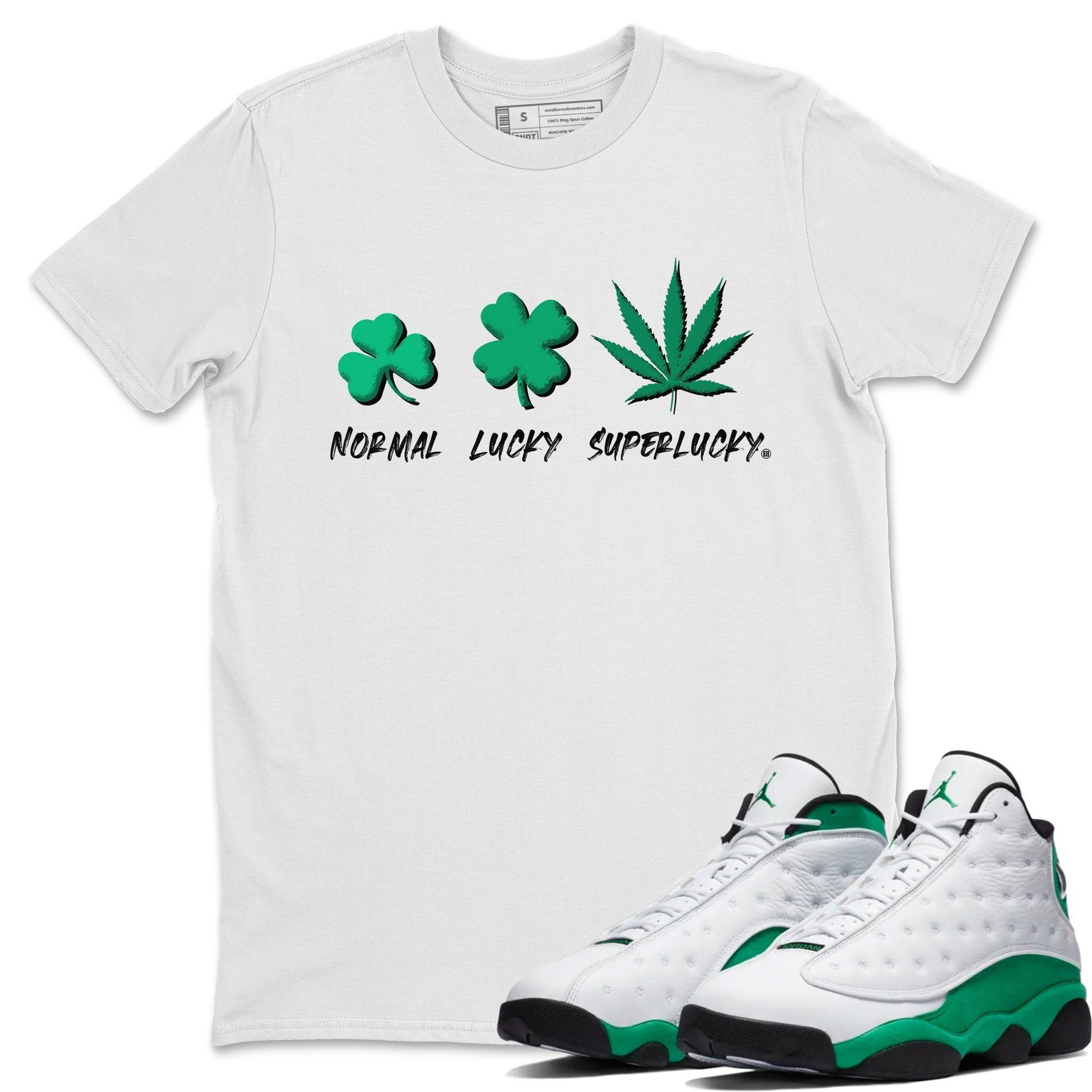jordan retro 13 lucky green outfit
