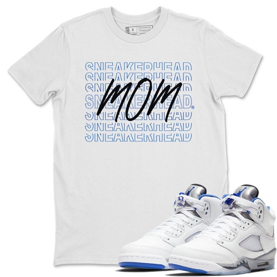 Air Jordan 5 Stealth Sneaker Shirts And Sneaker Matching | Etsy