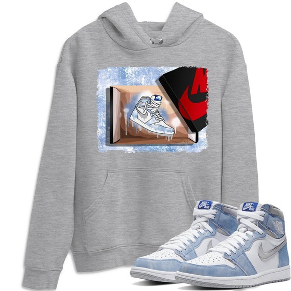 Air Jordan 1 Hyper Royal Sneaker Shirts And Sneaker Matching | Etsy