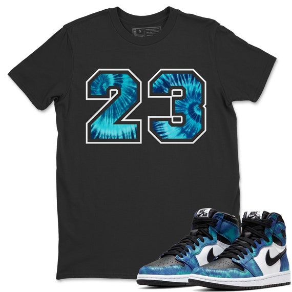 air jordan 1 tie dye shirt