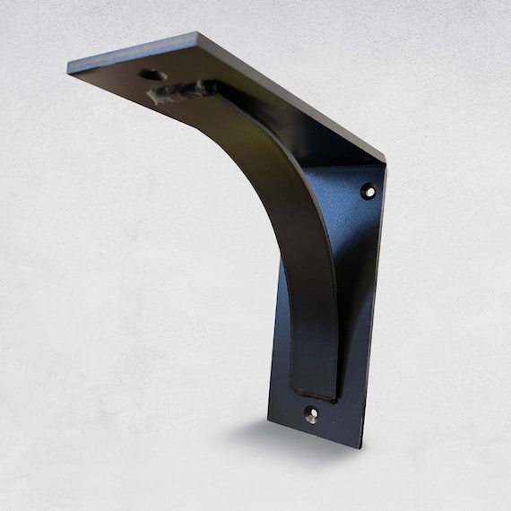 Soporte De Estante Estilo J, Estante De Cocina De 5 Cm De Ancho, Se Vende Por Unidad, Soporte Rústico De Granja, Hierro Forjado Resistente, Entrada De Baño - México