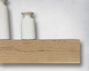 White Oak Fireplace Mantel