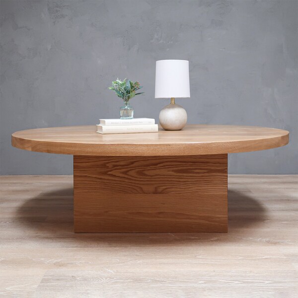 White Oak Coffee Table Etsy