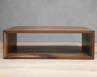 Walnut Square Coffee Table