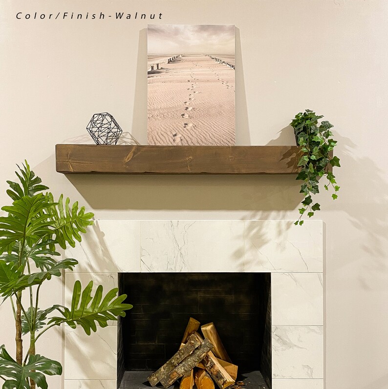 Fireplace Mantel Rustic Shelf Floating Mantel Etsy Canada