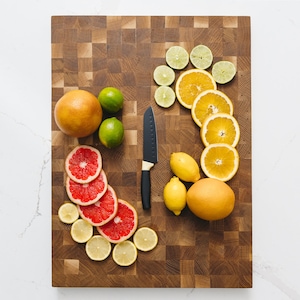 White Oak End Grain Cutting Boards, Butcher Block Cutting Board, Custom Engraving image 1