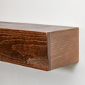 Fireplace mantel, Distressed, Floating Mantel,