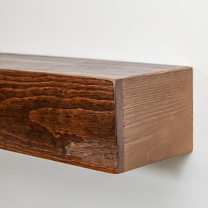 Fireplace mantel, Distressed, Floating Mantel,