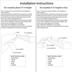 MODERN Floating Shelves, 3 inches thick image 10