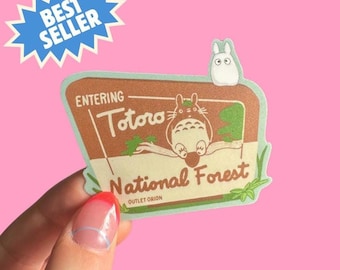 My Neighbor Tototo National Forest Bubble-free sticker