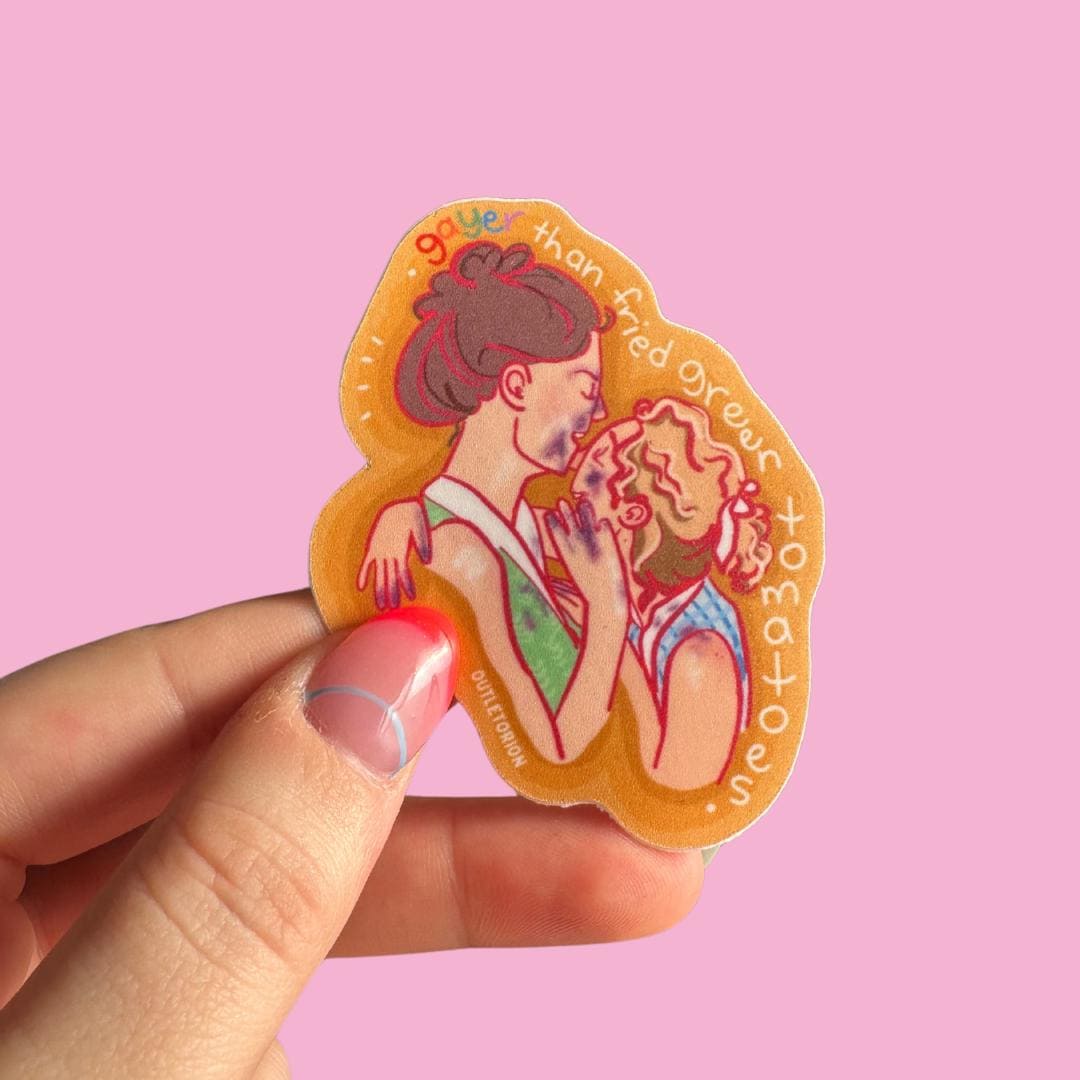 Gayer Than Fried Green Tomatoes Bubble-free sticker