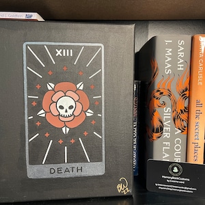 8x10&quot; Canvas Art - Death Tarot Card