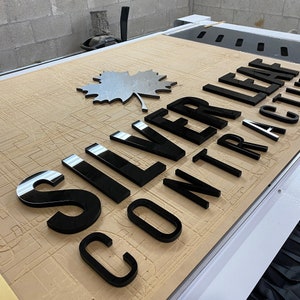 CUSTOM SIGNS - Turn Your Business Logo Into A 3D Custom Acrylic And Elegant Sign - Handmade, Customized