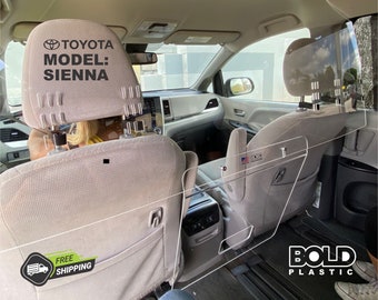 Kommerzieller Oder Persönlicher Gebrauch - Acryl Hustenschutz Barriere - Klares Plexiglas Für Taxi, Uber, Lyft