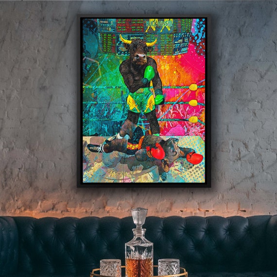 Stock Market Wall Art Luxury Wall Art Stock Market Art Etsy