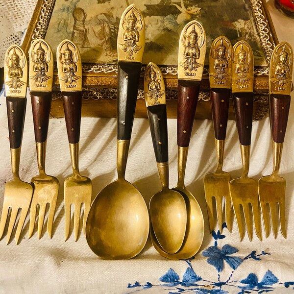 Siam Thailand Flatware Etsy