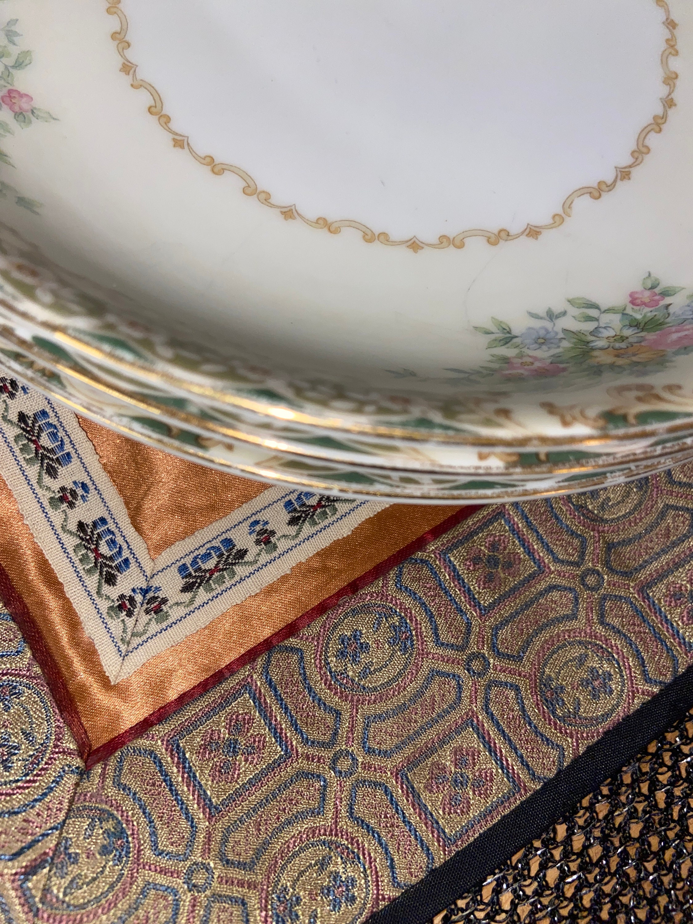 Vintage Noritake 6 piece set plates Etsy